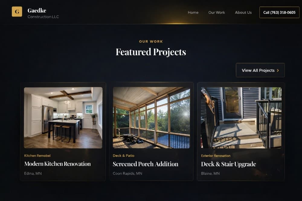 Storm Damage Restoration by Gaedke Construction in Minnesota